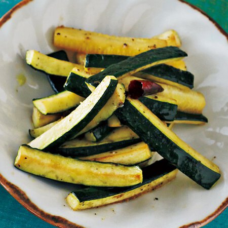 ズッキーニの塩きんぴら By堤人美さんの料理レシピ プロのレシピならレタスクラブ