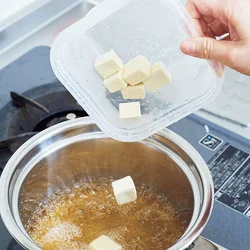 煮ものならそのまま煮汁へ。