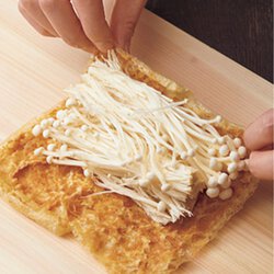 油揚げのみそえのき巻き Byツレヅレハナコさんの料理レシピ プロのレシピならレタスクラブ