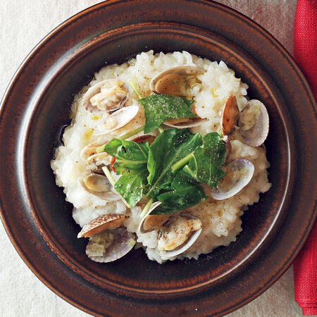 あさりのリゾット Byしらいのりこさんの料理レシピ プロのレシピならレタスクラブ