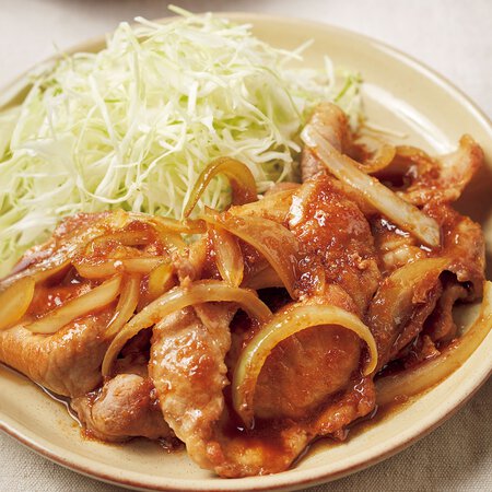 バラ 焼き 豚 生姜