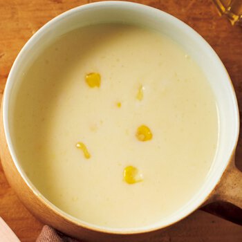 コーン豆乳スープ