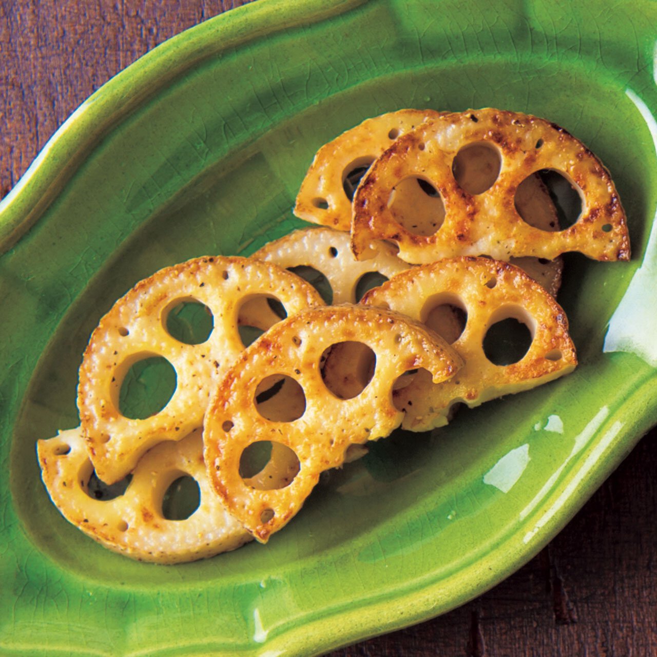 れんこんの塩焼き By井原裕子さんの料理レシピ プロのレシピならレタスクラブ