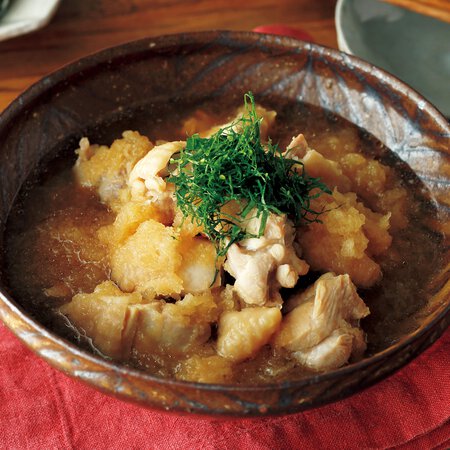 とりもも肉のみぞれ煮 By牛尾理恵さんの料理レシピ プロのレシピならレタスクラブ
