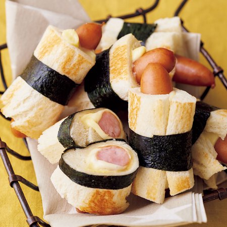 ソーセージののりパンロール By重信初江さんの料理レシピ プロのレシピならレタスクラブ