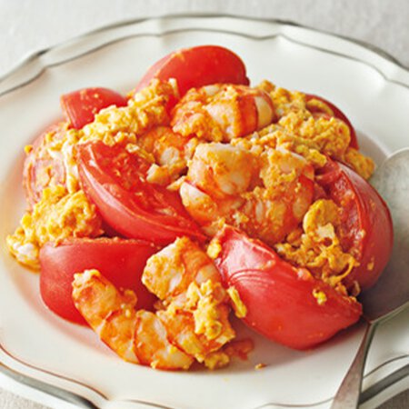 えびとトマトの卵炒め By関岡弘美さんの料理レシピ プロのレシピならレタスクラブ