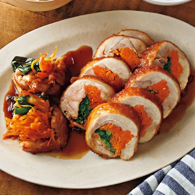 和風チキンロール