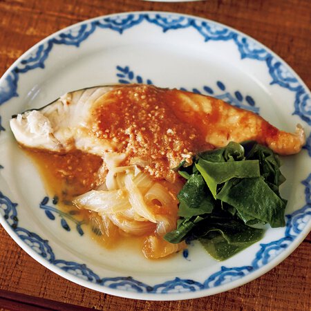さわらのレンジ蒸しごまみそだれ By小林まさみさんの料理レシピ プロのレシピならレタスクラブ