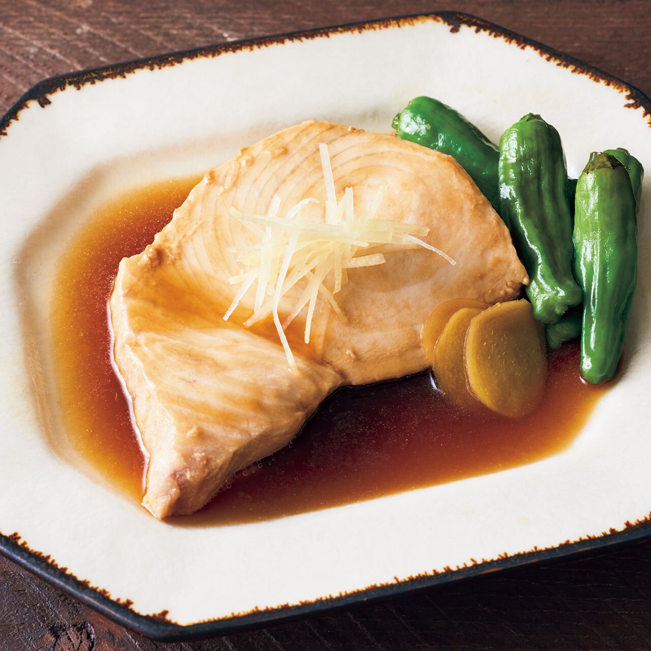 めかじきの煮魚オイスター風味 Byきじまりゅうたさんの料理レシピ プロのレシピならレタスクラブ