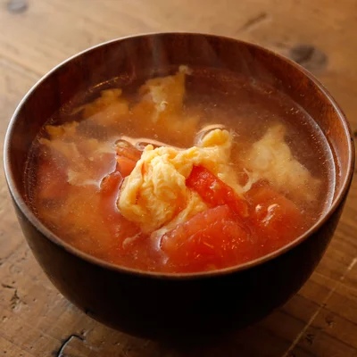 トマトのかきたまスープ