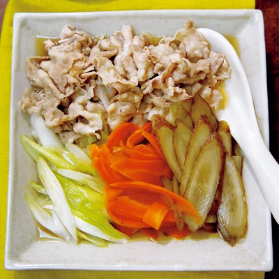 「豚しゃぶ沢煮」の献立