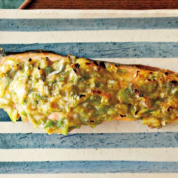 鮭のねぎみそ焼き