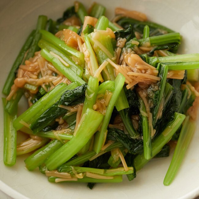 小松菜のなめたけあえ By牛尾理恵さんの料理レシピ プロのレシピならレタスクラブ