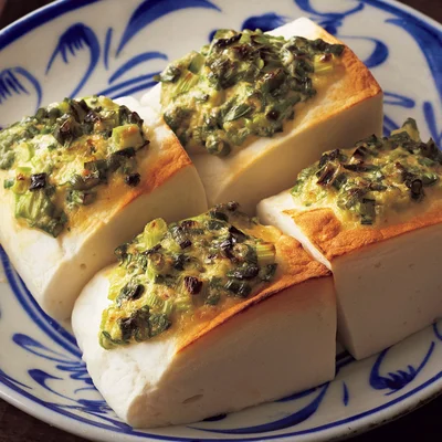 はんぺんのねぎマヨ焼き