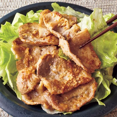 豚肉のマヨしょうが焼き