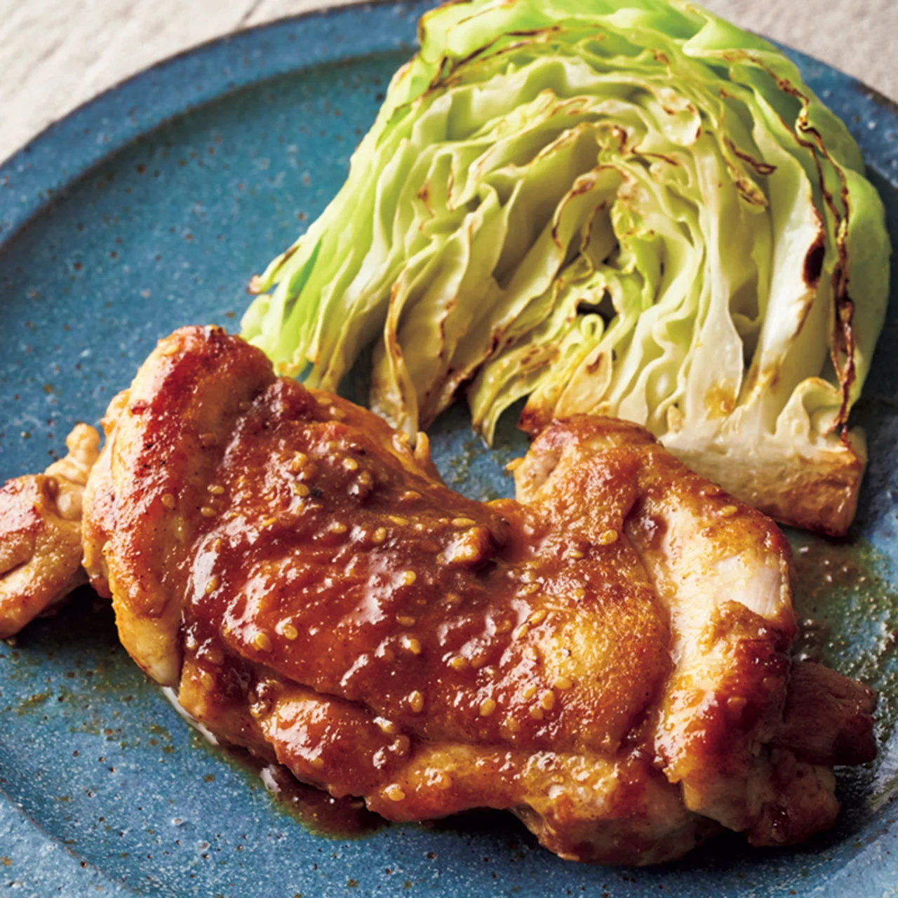 とりもものカレー風味焼き