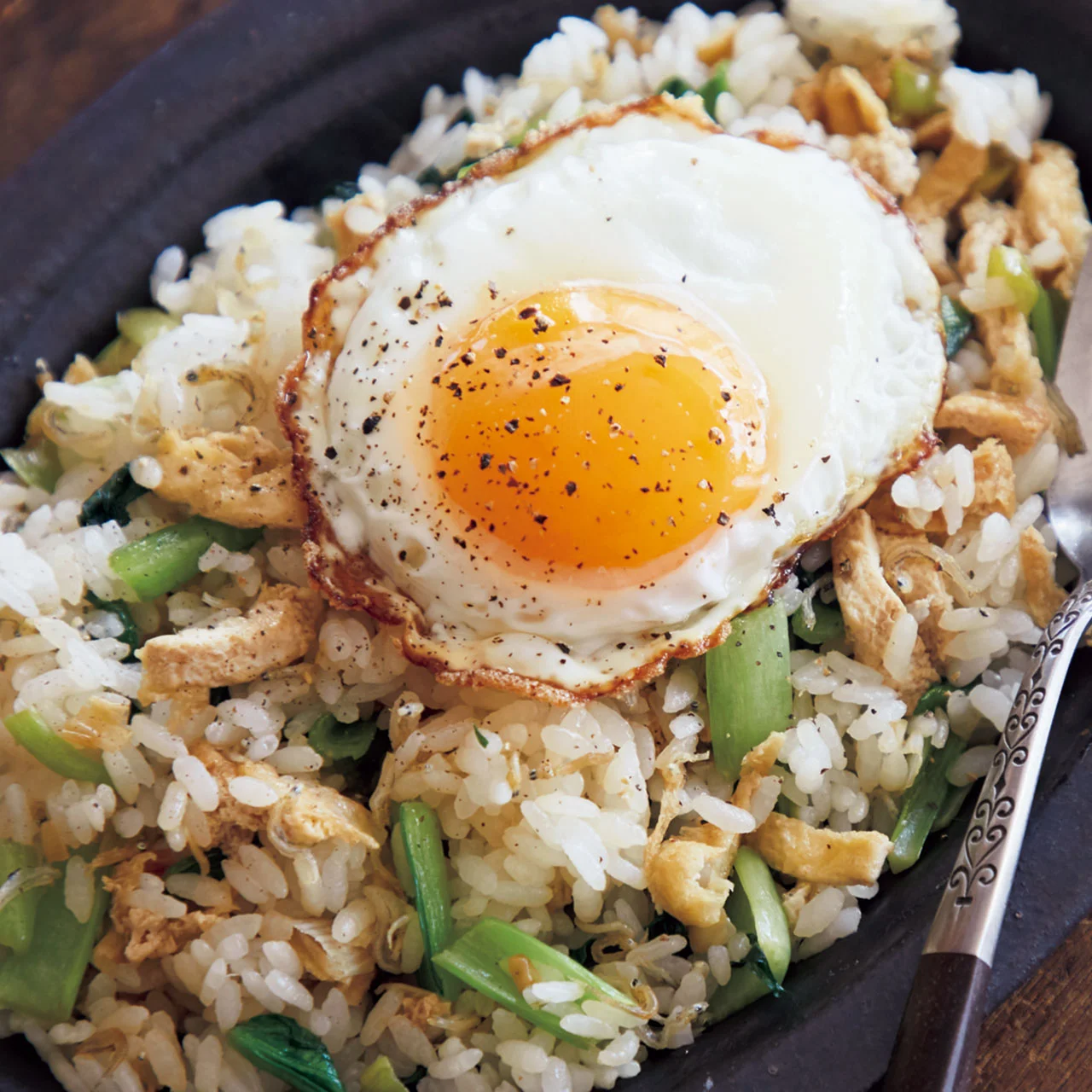 野菜とじゃこの混ぜご飯