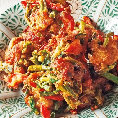 「豚肉の落とし揚げ」の献立