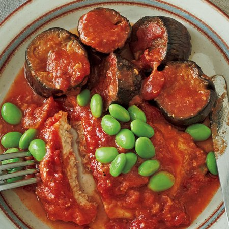 めかじきとなすのみそトマ煮 By舘野鏡子さんの料理レシピ プロのレシピならレタスクラブ