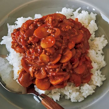 新ごぼうのトマトカレー