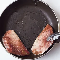 皮も焼く！