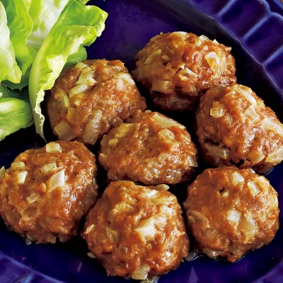 「ふんわり肉だんごのレタス包み」の献立