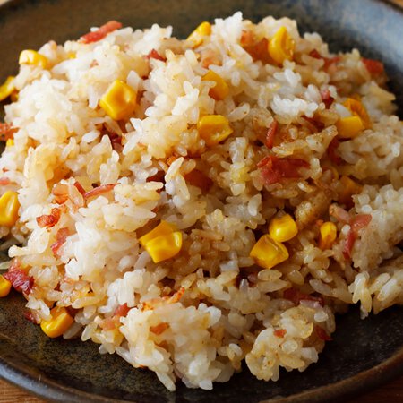 こうばしコーンの焼きめし By上島亜紀さんの料理レシピ プロのレシピならレタスクラブ