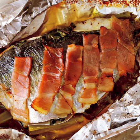あじの重ねホイル焼き By上島亜紀さんの料理レシピ プロのレシピならレタスクラブ
