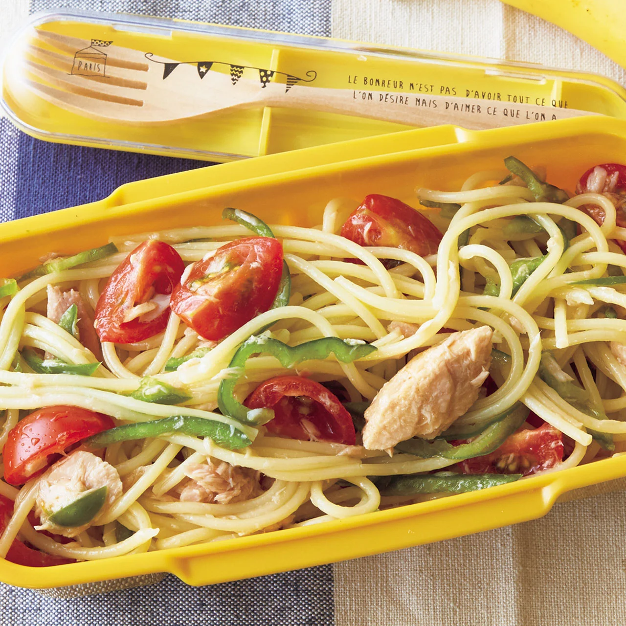 罪悪感なしのサラダパスタ弁当 By江口恵子さんの料理レシピ レタスクラブ