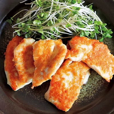 「とりむね肉の粉チーズ焼き」の献立