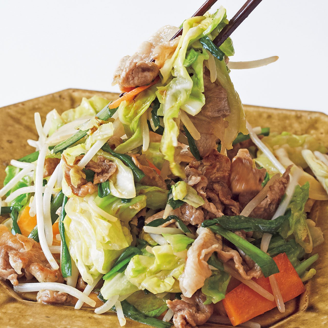 食べ終わるまでシャキシャキ 肉野菜炒め By今井亮さんの料理レシピ プロのレシピならレタスクラブ