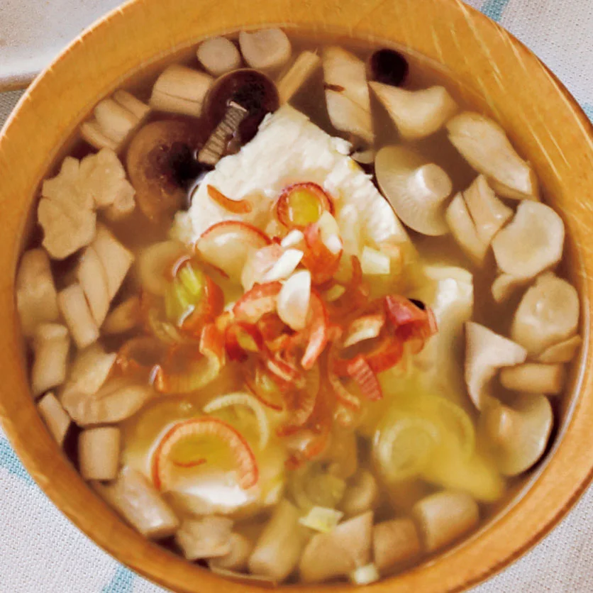 豆腐としめじのみょうがみそ汁 By小林まさみさんの料理レシピ プロのレシピならレタスクラブ