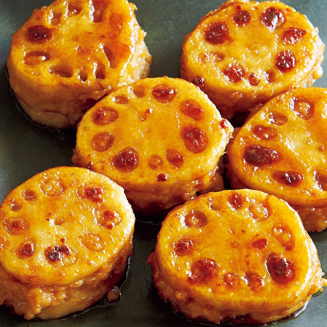 つくねのれんこんはさみ焼き By関岡弘美さんの料理レシピ プロのレシピならレタスクラブ