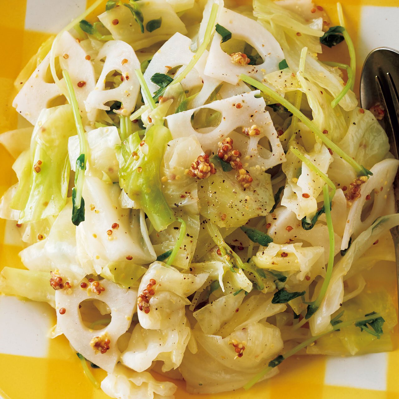 マスタードホットサラダ Byほりえさちこさんの料理レシピ プロのレシピならレタスクラブ