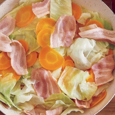 ベーコンとキャベツの重ね蒸し By近藤幸子さんの料理レシピ プロのレシピならレタスクラブ