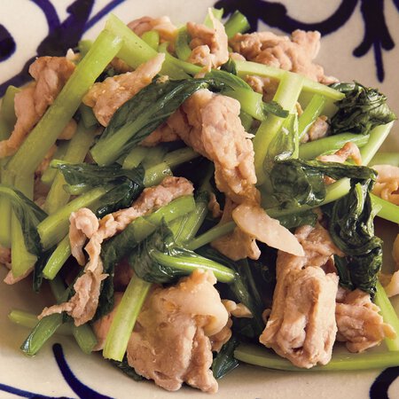 豚こまと小松菜のレンチン煮 By近藤幸子さんの料理レシピ プロのレシピならレタスクラブ
