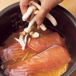 最後に具をのせる