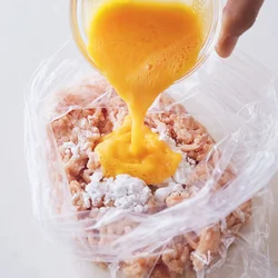 ポリ袋で混ぜるだけ！
