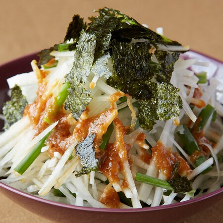 大根と万能ねぎののりサラダ By舘野鏡子さんの料理レシピ プロのレシピならレタスクラブ