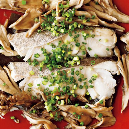塩だらときのこのレンジ蒸し Byしらいのりこさんの料理レシピ プロのレシピならレタスクラブ