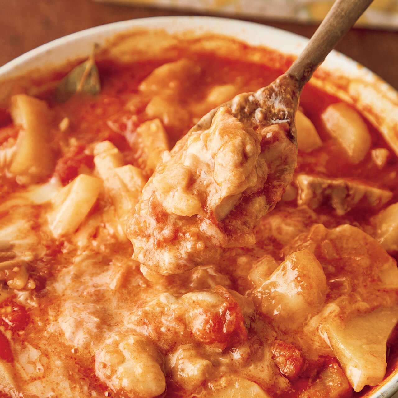 チキンとじゃがいものトマトチーズ煮 By市瀬悦子さんの料理レシピ プロのレシピならレタスクラブ