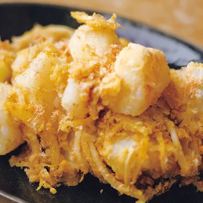 粉吹きいものカレーおかかあえ