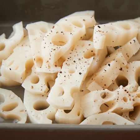れんこんの塩レモン風味 By武蔵裕子さんの料理レシピ プロのレシピならレタスクラブ