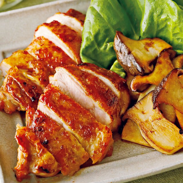 とり肉のオイスター照り焼き の献立 プロのレシピならレタスクラブ