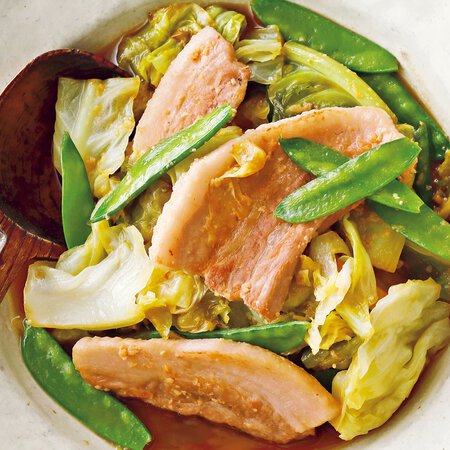 豚バラとキャベツのみそ煮 By牛尾理恵さんの料理レシピ プロのレシピならレタスクラブ
