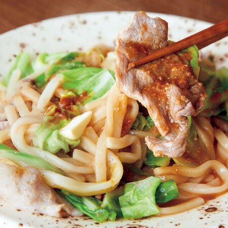 豚肉とキャベツのみそバターうどん By市瀬悦子さんの料理レシピ プロのレシピならレタスクラブ