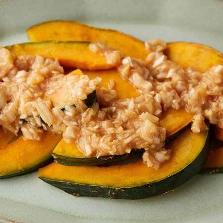 かぼちゃのねぎみそだれがけ By髙山かづえさんの料理レシピ プロのレシピならレタスクラブ