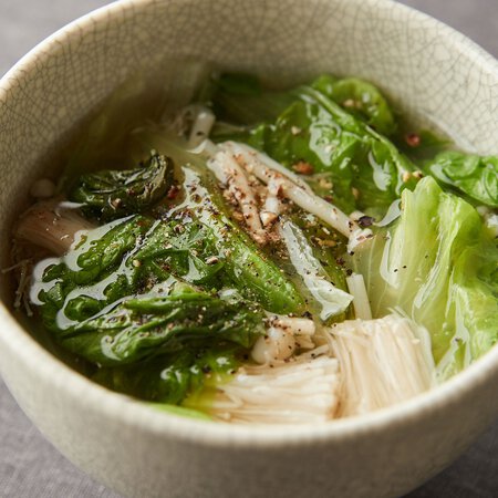 サニーレタスとえのきのスープ By髙山かづえさんの料理レシピ プロのレシピならレタスクラブ サニーレタスとえのきのスープ By髙山かづえさんの料理レシピ プロのレシピならレタスクラブ