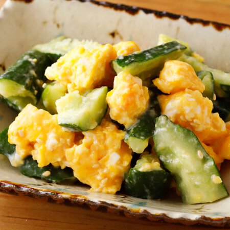 いり卵ときゅうりのごまあえ By井原裕子さんの料理レシピ プロのレシピならレタスクラブ