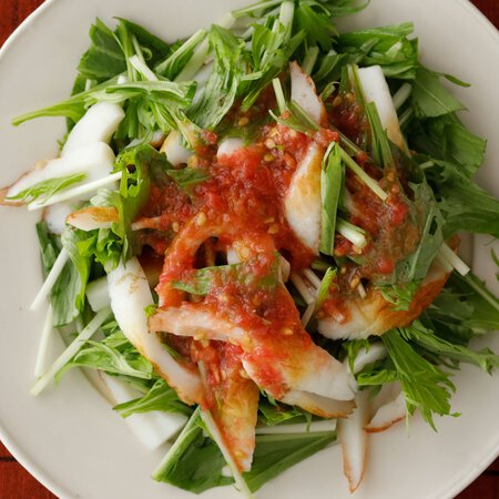 水菜とちくわのサラダ By近藤幸子さんの料理レシピ プロのレシピならレタスクラブ